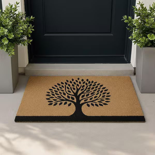 FELPUDO ESTAMPADO 45X75CM COCO/PVC  ARBOL  - 140461178