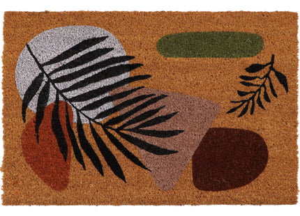 Felpudo coco 40x60cm "PALMIER" multicolor - 140501100