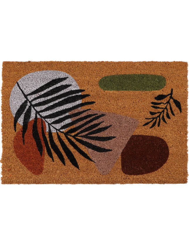 Felpudo coco 40x60cm "PALMIER" multicolor - 140501100