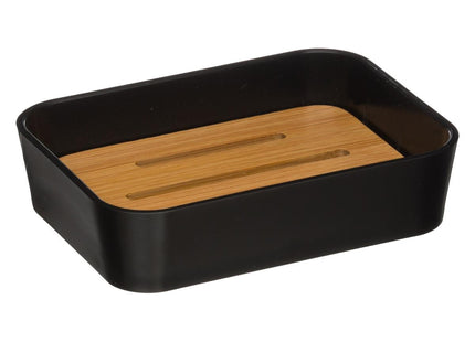 Jabonera "Natureo" negro - 140748N