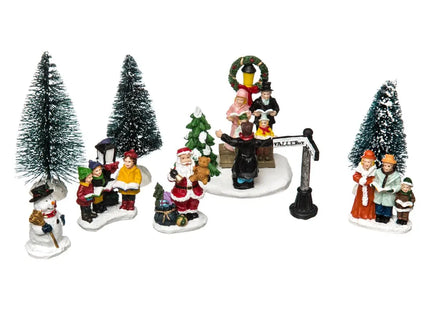 Figuras navideñas de resina - 143153