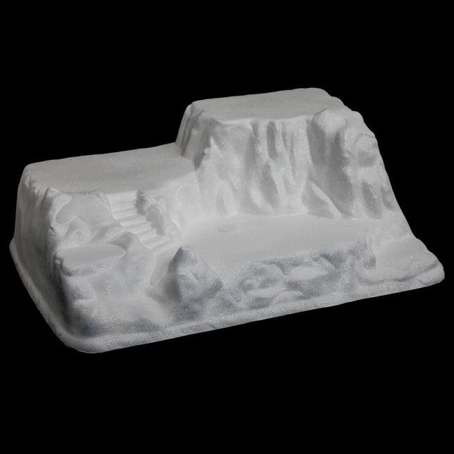 Accesorio pueblo navideño Base blanca 54x40cm - 143288