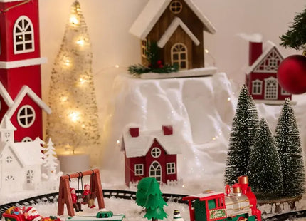 Tren navideño luminoso de 22 piezas con música y 1 LED - 143375