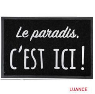 Felpudo coco 40x60 estampado "Le paradis" -  144061039