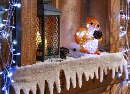 Copo de nieve brillante 15x480cm - 144619