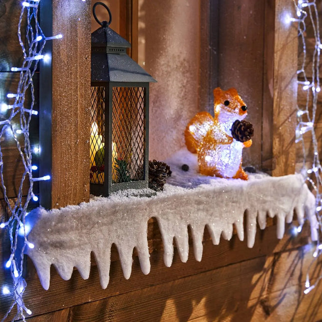 Copo de nieve brillante 15x480cm - 144619