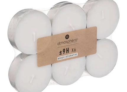 Juego de 6 velas pequeñas  - 145061A