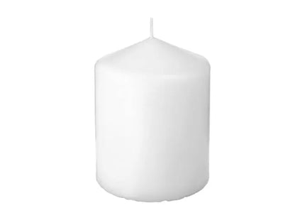 Vela decorativa "Many " blanca  redonda de 220gr - 145066