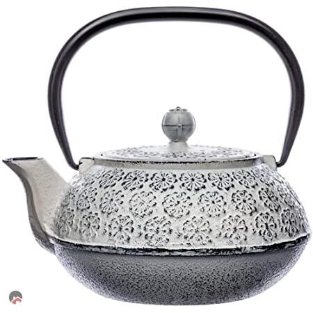 Tetera de Hierro Fundido “Folk” 1L Blanco - 145708