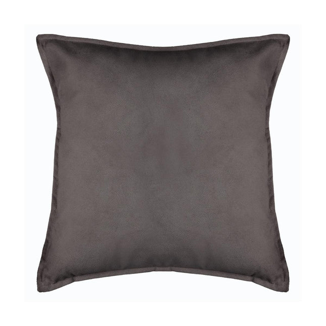 Almohada Lilou 45x45 gris oscuro - 146200L