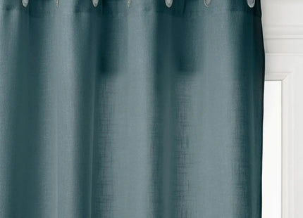 Cortina "León" azul pato 140x260cm - 146277F