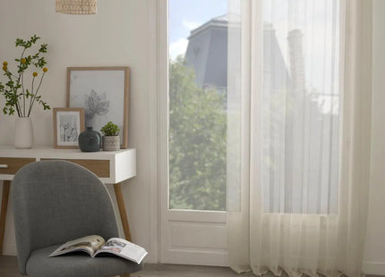 Visillo "Moly" 135x240cm lino - 146280D