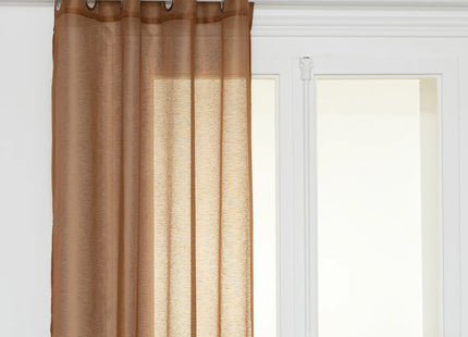 Visillo "Moly" 135x240cm canela - 146280E
