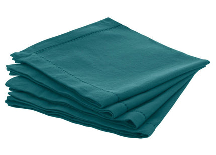 Set de 4 servilletas "Chambray" azul pato - 146341Q