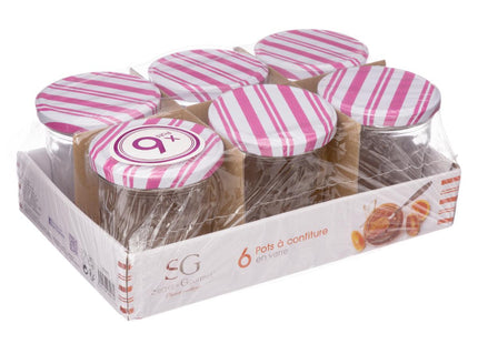 Lote de 6 tarros de mermelada 28cl - 146445