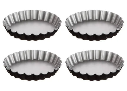 Juego de 4 moldes para tartaletas "Signature", 12 cm de diámetro - 146472