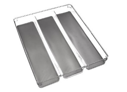 Organizador de cubiertos de plástico x3 - 146503