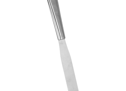 Espátula de cobertura de acero inoxidable de precisión plateada - 146596