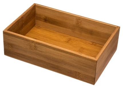 Organizador de cubiertos "Tidy Smart" 15x23cm en bambú - 146649