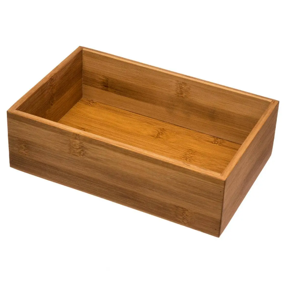 Organizador de cubiertos "Tidy Smart" 15x23cm en bambú - 146649