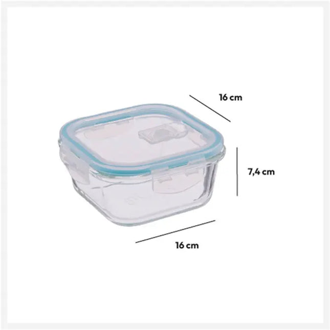Pote de vidrio "Clipeat" de 0,8 L - 146655