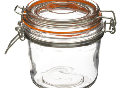 Set de 3 potes de cristal + precintos - 146692