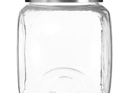 Pote de vidrio INOX 650ML - 146693