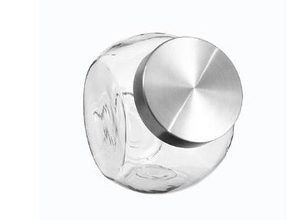 Pote de vidrio INOX 650ML - 146693