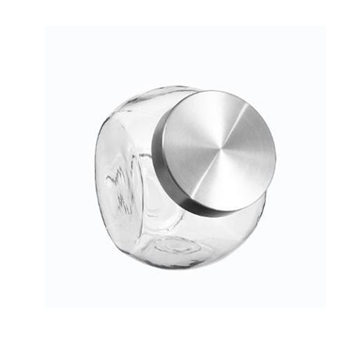 Pote de vidrio INOX 650ML - 146693