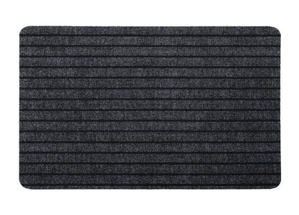 Felpudo de polipropileno/látex  "Chloe" 50x80cm color gris - 1473093