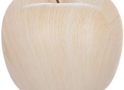 Manzana de cerámica efecto madera D22 x 17cm - 148386