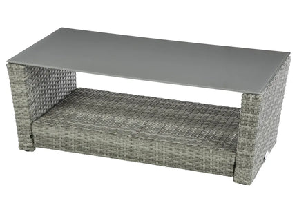 Mueble de jardín “Polynésia” de 4 plazas en aluminio y resina - 149403