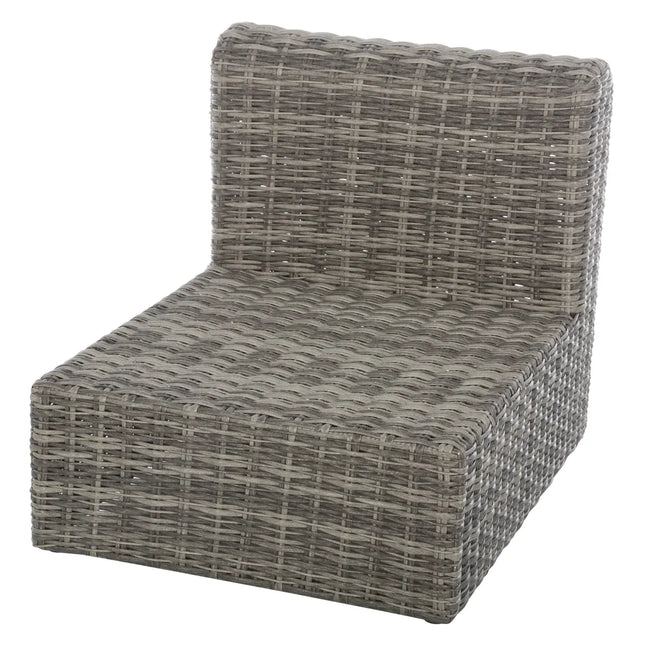 Mueble de jardín esquinero de 5 plazas "Mooréa" savana - 149481