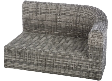 Mueble de jardín esquinero de 5 plazas "Mooréa" savana - 149481