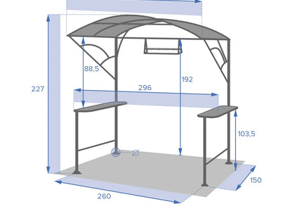 Refugio para barbacoa “Neiba” -  149713