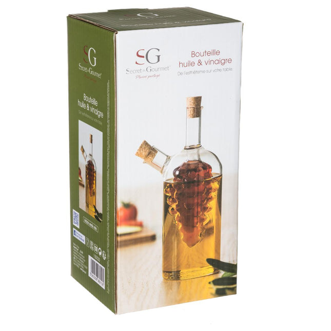 Botella de aceite y vinagre maduro - 150030