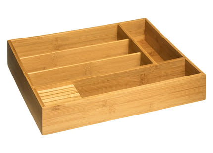 Organizador de cubiertos "Tidy Smart" 38x28cm en bambú - 151153