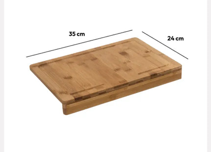 Tabla de cortar de bambú, 35x24cm - 151177