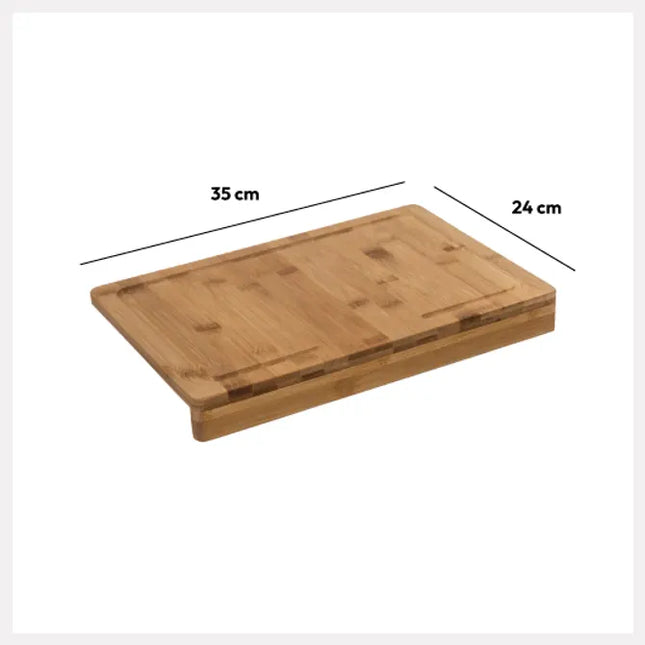 Tabla de cortar de bambú, 35x24cm - 151177