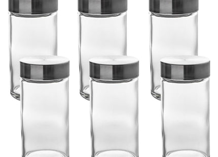 Caja de 6 tarros de especias con aspersor 80ml - 151233