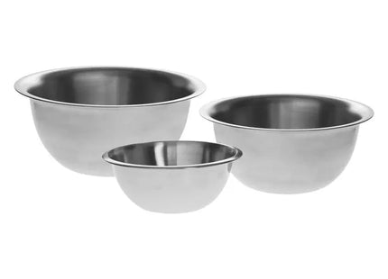 Juego de 3 cuencos bols de acero inoxidable - 151299