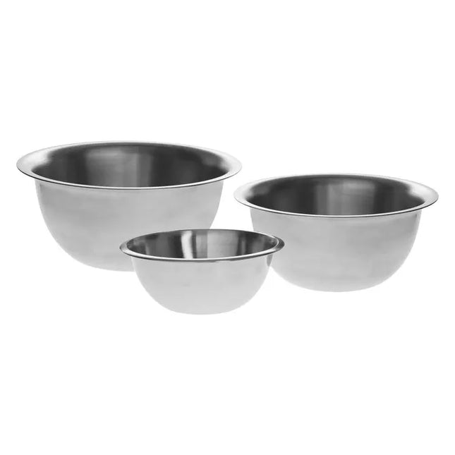 Juego de 3 cuencos bols de acero inoxidable - 151299