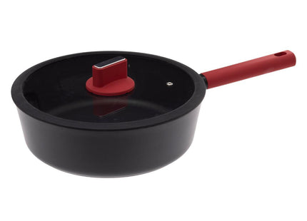 Cacerola con tapa de aluminio forjado y "Silitop" D28cm - 151399