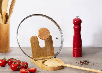 Reposa cucharas con cubiertos de bambú - 151419