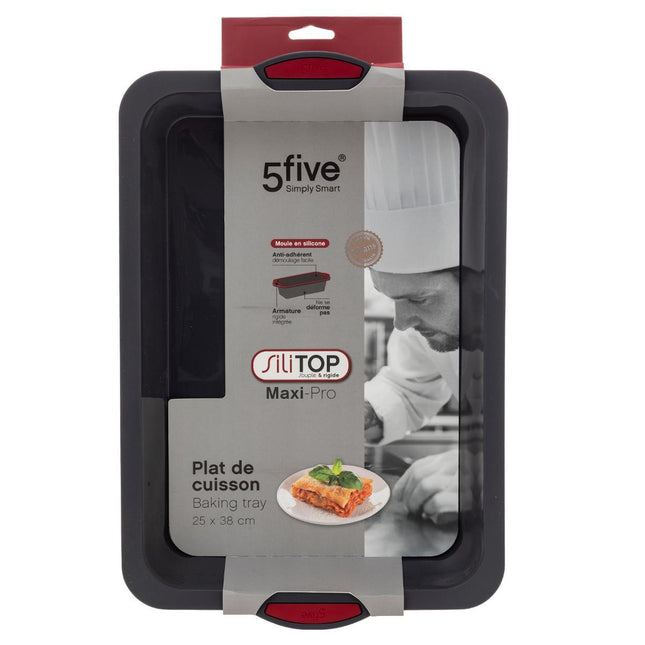 Molde rectángulo maxi en silicona "Silitop" - 151438