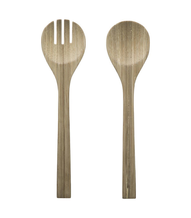 Juego de cubiertos de ensalada de bambú - 151490