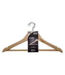 Percha de madera x4 - 151504