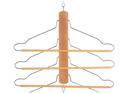 Percha de plástico 4 camisas / pantalones - 151521