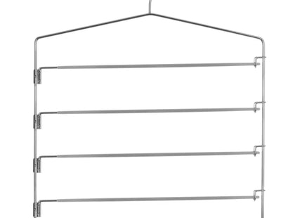 Percha de metal de PVC para 5 pantalones - 151534