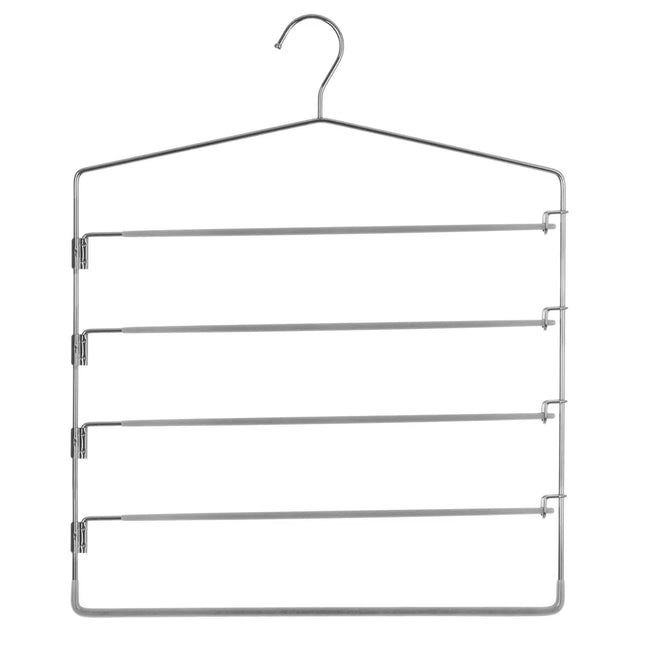 Percha de metal de PVC para 5 pantalones - 151534